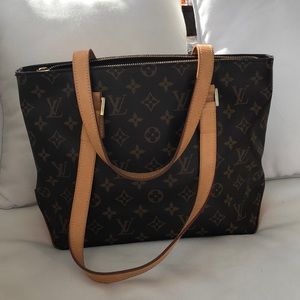 Authentic Louis Vuitton Cabas Piano Monogram Bag